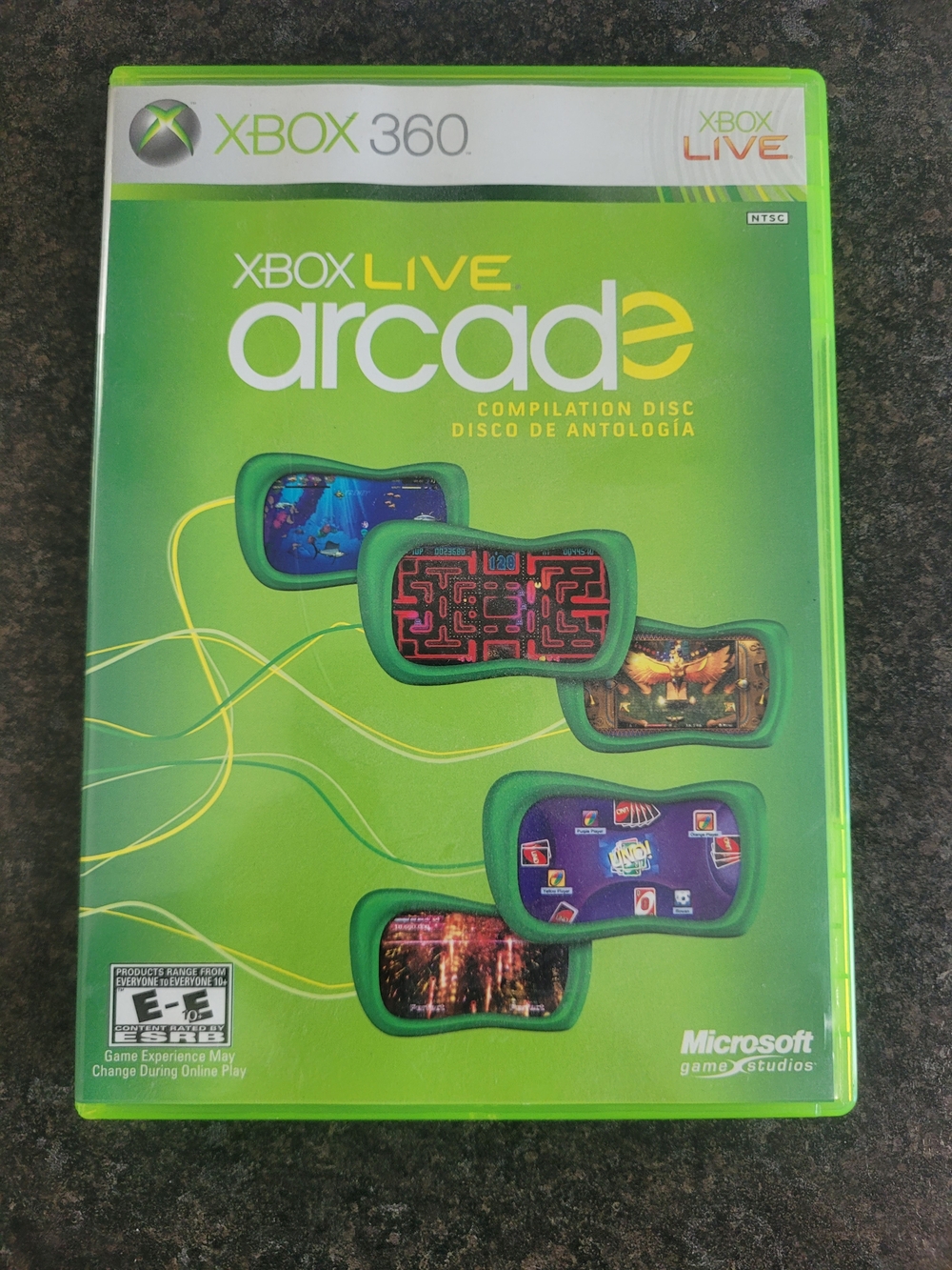Xbox 360 Live Arcade Compilation No Manual